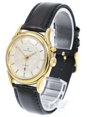 REVUE THOMMEN cricket 8022001 alarm Silver Dial Hand Winding Men's Watch_943677